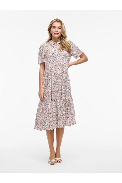 VILA Midikleid Kurzärmeliges