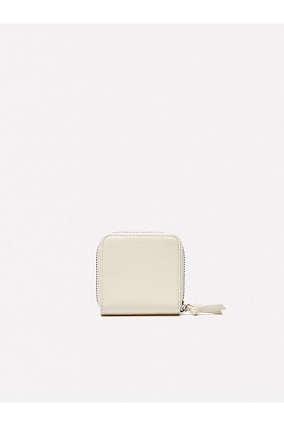 Sisley Women's Off-White Eyelet Detailed Wallet