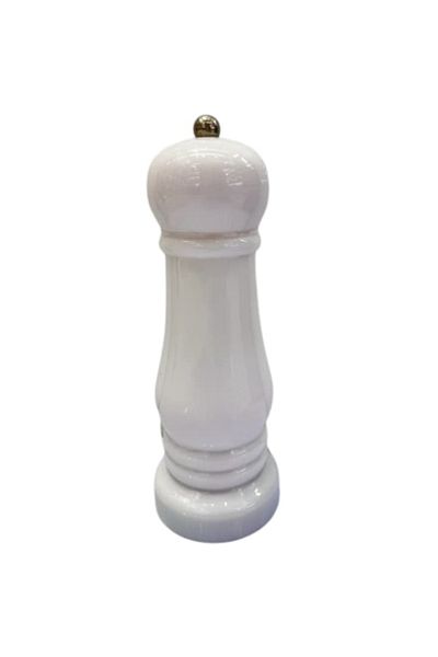OEM Râșniță de piper, PVC+Fier+Ceramică, Albă