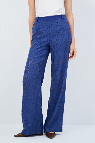 adL Desenli Jakar Bol Pantolon