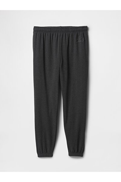 GAP V-Frch ft Herıtage Age Jogger French Terry Fabric Jogger Men's Sweatpants Dark-Gray