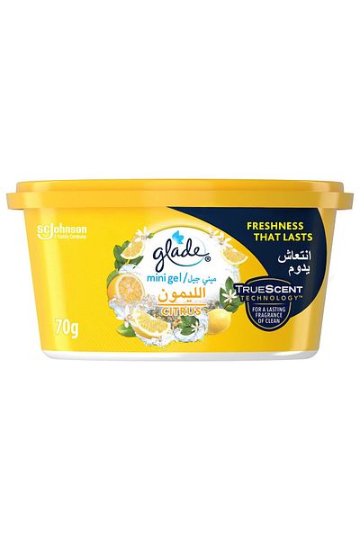 Glade Gel Car Freshener Citrus 70 g