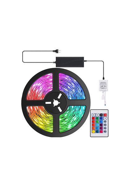 K KATHODE Set 3 Kit-Uri Banda Led Rgb 5050, 5 M X 3 Buc - 15 M Total