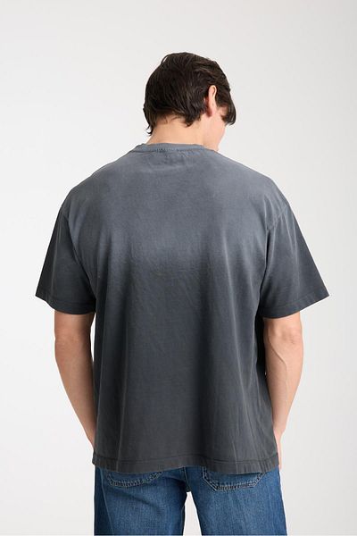 Store Men's Crew Neck Cotton Moon Printed T-Shirt - Modern and Stylish Sports Style, Summer