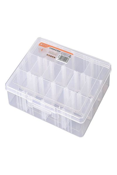 Tactix 14-Compartment Utility Storage Box