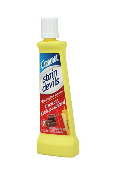 Carbona Stain Devils Ketchup Mustard and Chocolate Specialty Stain Remover