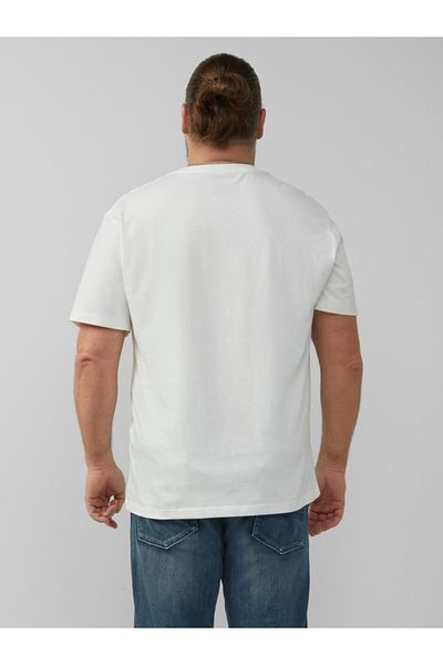 s.Oliver Big Sizes Men's big size T-shirt with Ford® print, crew neck