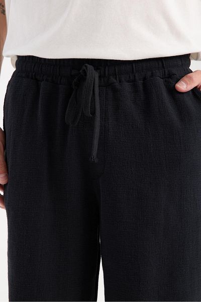 Store 100% Cotton Men's Shorts - Oversize and Sporty Elegance, Summer