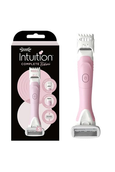 Wilkinson Intuition Complete Bikini Trimmer and Shaver Set, 1 Spare