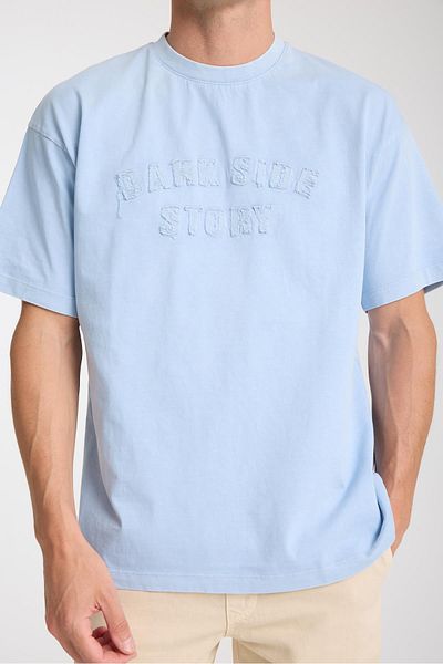 Store Men's cotton t-shirt - basic soft and comfortable summer design - text Printed