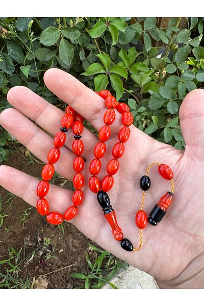 TESBİH ADAM Squeeze Amber Masterly Crafted Rosary