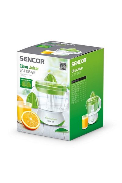 Sencor Automatic Bi-Directional Electric Citrus Juicer Green