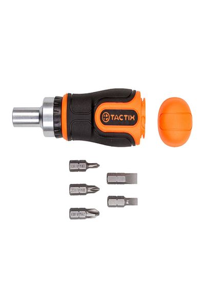 Tactix 6-Piece 6 in 1 Ratchet Screwdriver