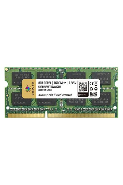 CIMUTO Memorie RAM 8 GB sodimm DDR3L, 1600 Mhz, CIMUTO, pentru laptop