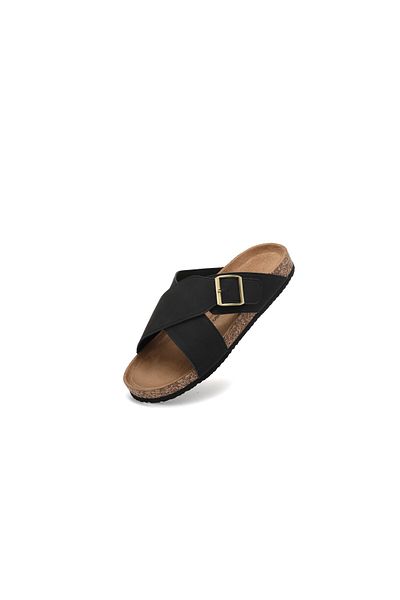 Arrigo Bello Men's Slippers with Cross Straps, Ergonomic Sole, Casual Style, Premium Comfort, Arrigo Bello