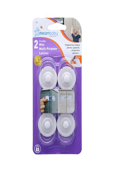 Dreambaby 2-Piece Mini Multi-Purpose Latch