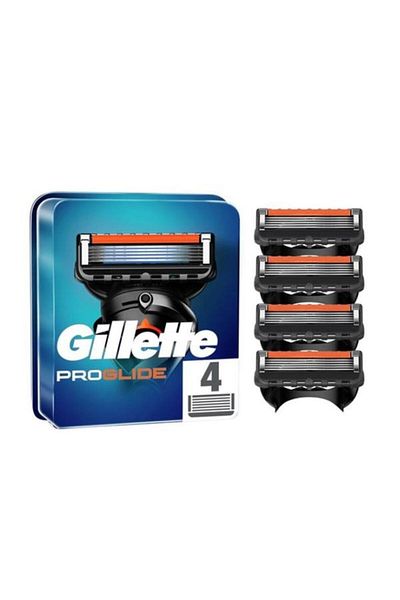 Gillette Piese de schimb pentru aparatul de ras Fusion Proglide Power, 4 bucăți