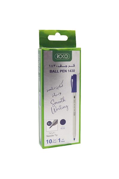 Roco 1430 Dry Ink Pen – Smooth Writing, Quick-Dry Ink, Fine Tip