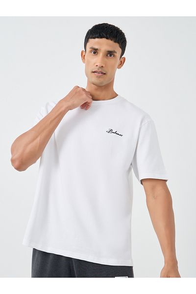 Styli Terry Chest Embroidered Oversized T-Shirt