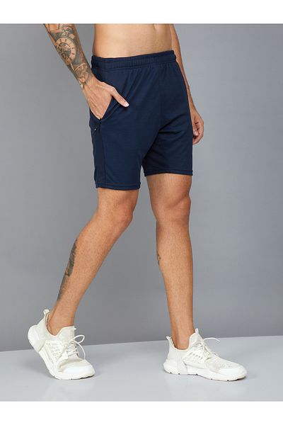 Technosport By Styli Solid Regular Fit Shorts