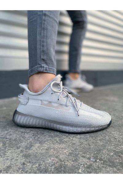 Joy Ayakkabı Jy305 Pulse Lace-Up Knitwear Fabric Men's Casual Sports Shoes Tgt - Gray