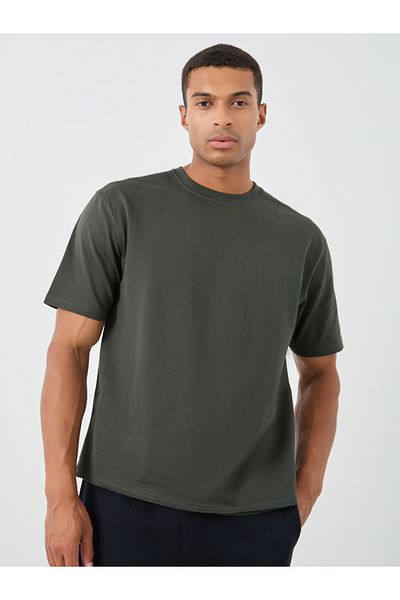 Styli Slogan Print Terry Raw Hem Oversized T-Shirt