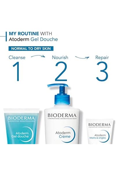Bioderma BioDerma Atoderm Shower Gel, Ultra-Gentle & Soap-Free, 100 ml
