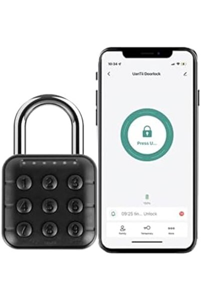 UanTii قفل لوحة مركب مقاوم للماء IP67 قفل ذكي Tuya قفل خزانة بدون مفتاح قفل كلمة مرور لـ