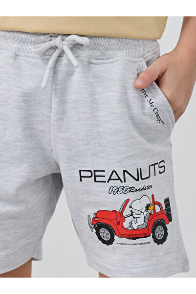 Styli Printed Drawstring Shorts with Pocket Detail