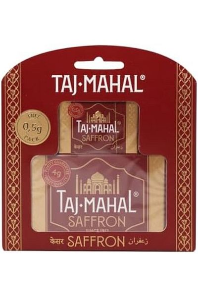 TAJMAHAL Taj Mahal Saffron 4 Grams + 0.5 Gram Free