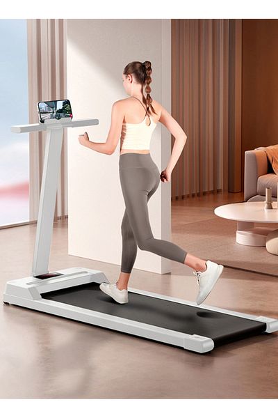 ETG 1~6KM/H 2.0HP Smart Home Ultra-Quiet Fitness Flat Treadmill, Portable Folding Walking Treadmill