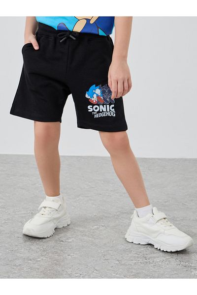 Styli Sonic Graphic Print Shorts with Drawstring