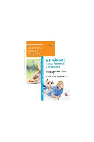 Editura Lizuka Educativ Pack of 2 books: Natural child nutrition -