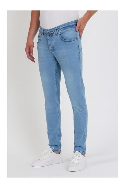 CLASSİCS MEN Ανδρικό Slim Fit Jean Παντελόνι Sheff Ice Blue 7341