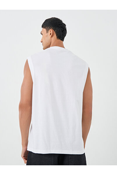 Styli Woven Badge Detail Tank Top