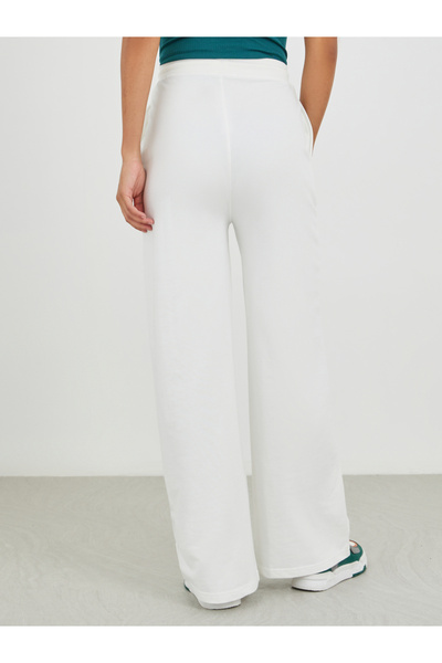 Styli Solid Pintuck Detail Straight Fit Joggers with Elasticated Waistband