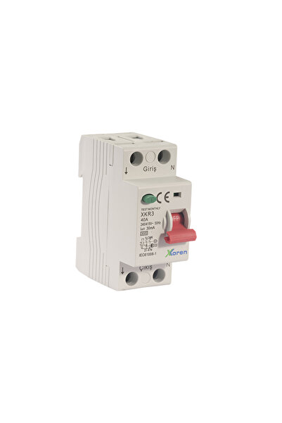 xkoren 6ka Ac 2p 30ma 40a Kaçak Akım Sigorta Rölesi