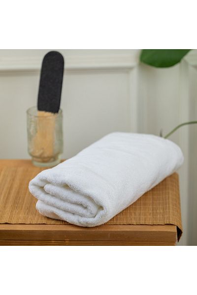 Alhabib bedding Marina Hotel Towel, Luxury Cotton, White, 180*90