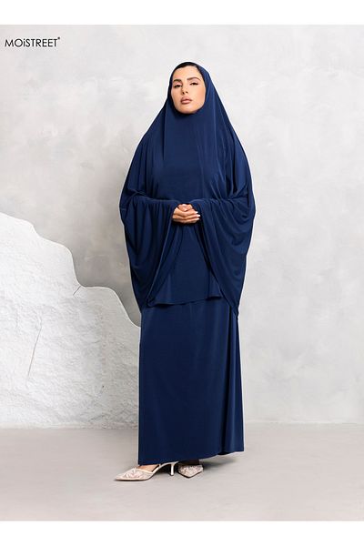 MOiSTREET Prayer Set Premium Jersey Navy