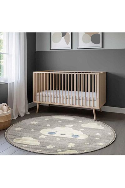 Alkaffary Al-Qafari Lavita Carpet for Children, Cream-Beige