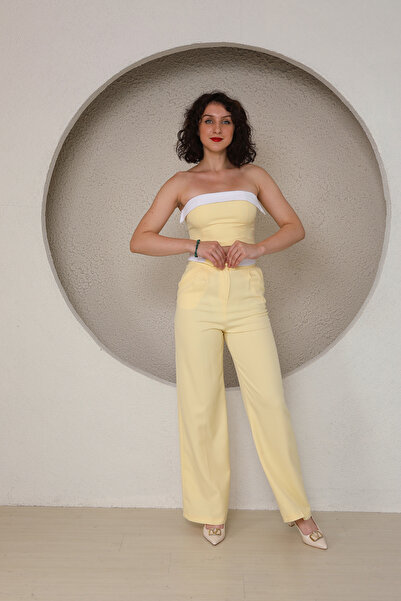 stcococix since 1990 2-Piece Clop Set Bottom- Top Byeaz Striped Pants Height 113 cm