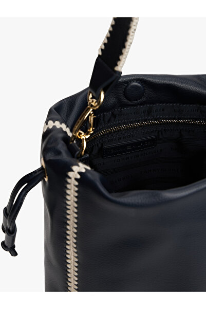 Tommy Hilfiger Th Kadın Lacivert Soft Summer Bucket