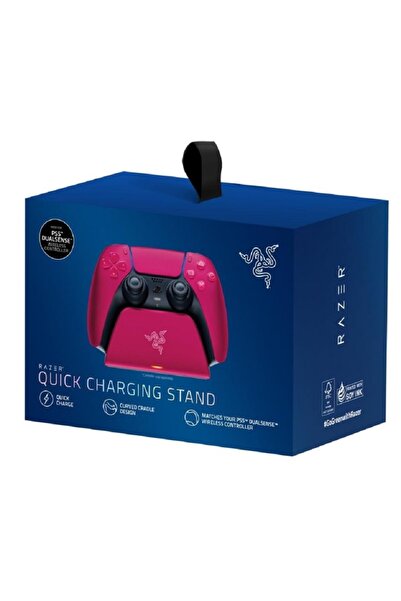 RAZER Quick Charging Stand for PS5 – Officially Licensed, USB-Powered Dock for DualSense Controller