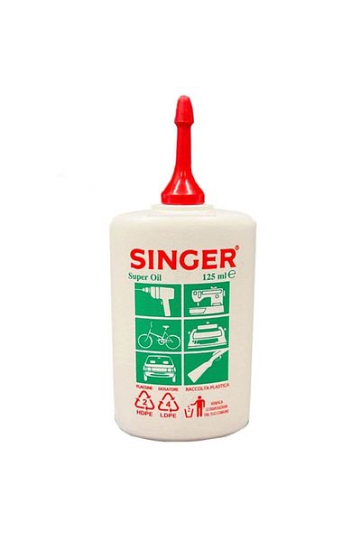 SİNGER Oil pump for lubricating sewing machines and other fine gears, Singer, 125ml