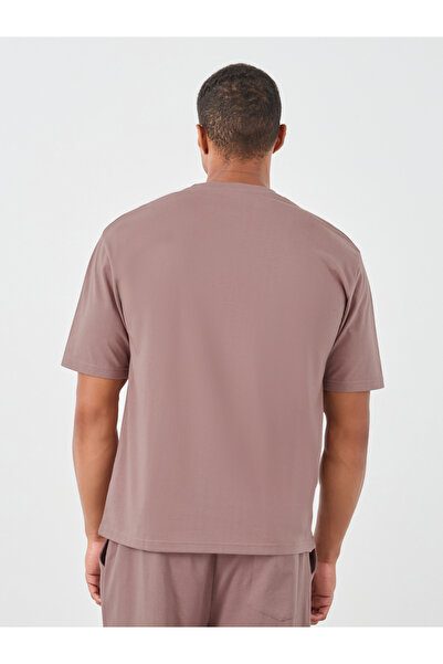 Styli Cotton Rich Oversized T-Shirt with Crew Neck