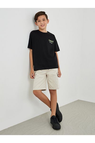 Styli Regular Fit Cardo Pockets Shorts with Drawstring
