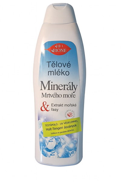 Bione Loțiune de corp bioactiv cu minerale din Marea Moartă și alge marine, c...