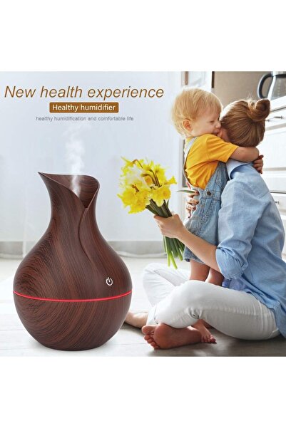 COOYA Mini Aromatherapy Humidifier, Relaxing Cool Mist with Color Changing LEDs Night Light for Bedroom