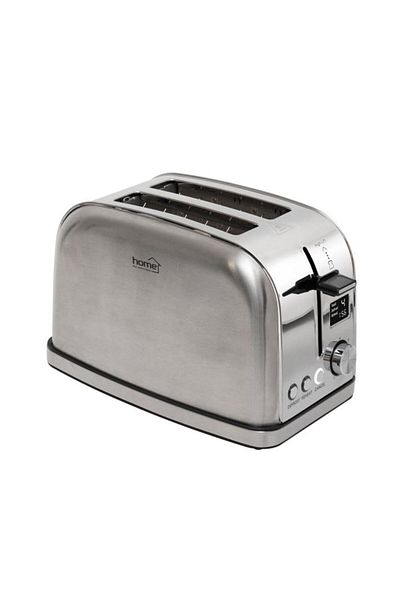 Powertoolsconcept Prajitor de paine, 950 W, 2 felii, CoolTouch, LCD