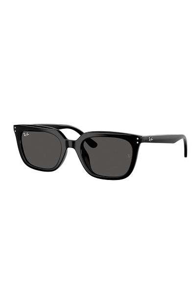 Ray-Ban Ray-Ban RB4439D Asian Fit 901/87 – Unisex Sunglasses, Black, Dark Grey Lenses, Size 54